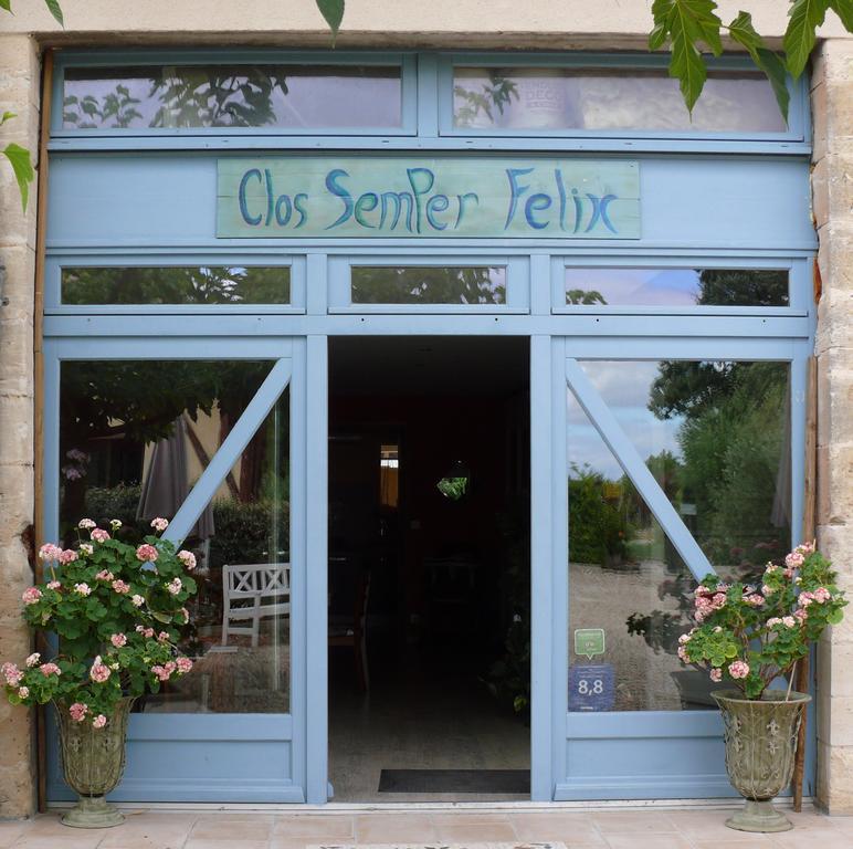 Chambres d'Hôtes du Clos Semper Felix Sainte-Bazeille Extérieur photo