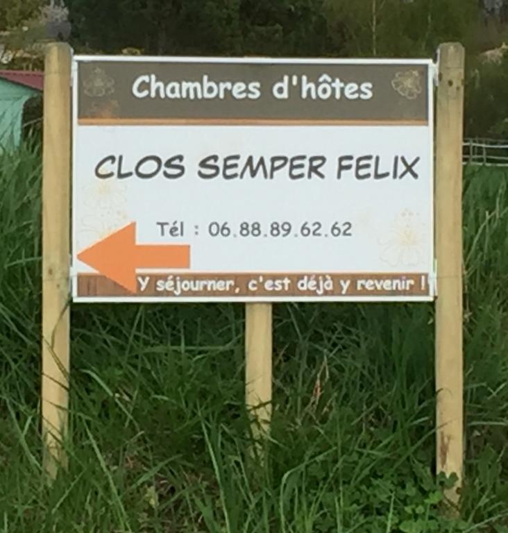 Chambres d'Hôtes du Clos Semper Felix Sainte-Bazeille Extérieur photo